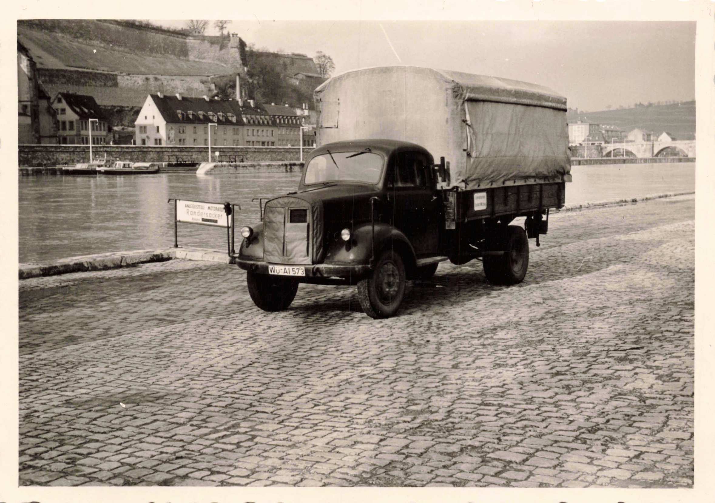 1960er Planen LKW Main
