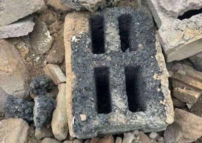 Bauschutt mit Auffälligkeiten