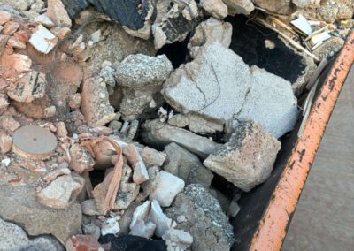 Bauschutt mit Auffälligkeiten
