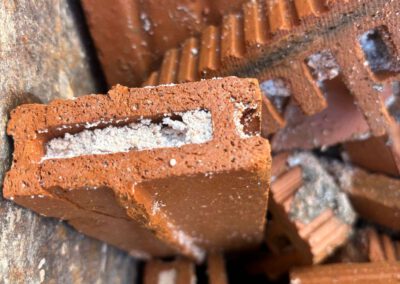 Bauschutt mit Auffälligkeiten