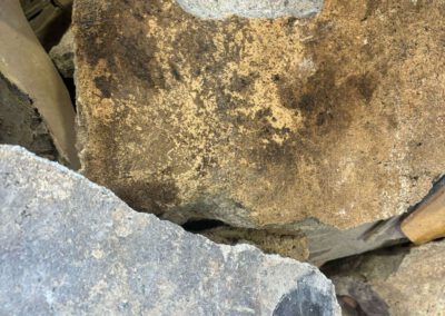 Bauschutt mit Auffälligkeiten