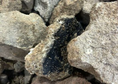 Bauschutt mit Auffälligkeiten