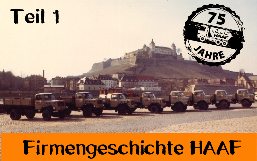 Firmenjubiläum HAAF wird 75 – Firmengeschichte Teil 1