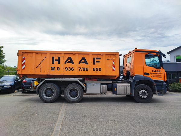 Abrollcontainer-LKW Abroll-Container-LKW