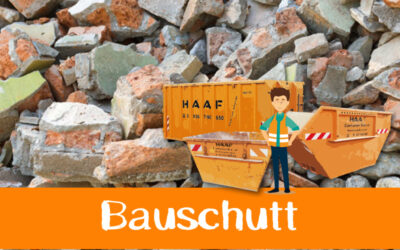 Container für Schutt: Was Sie bei der Entsorgung beachten sollten